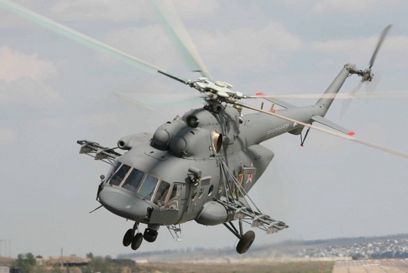 Helikopter Mi-8 (ilustrasi).