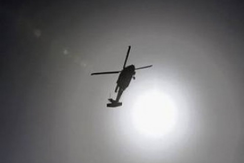 Helikopter sekutu di Afghanistan, ilustrasi