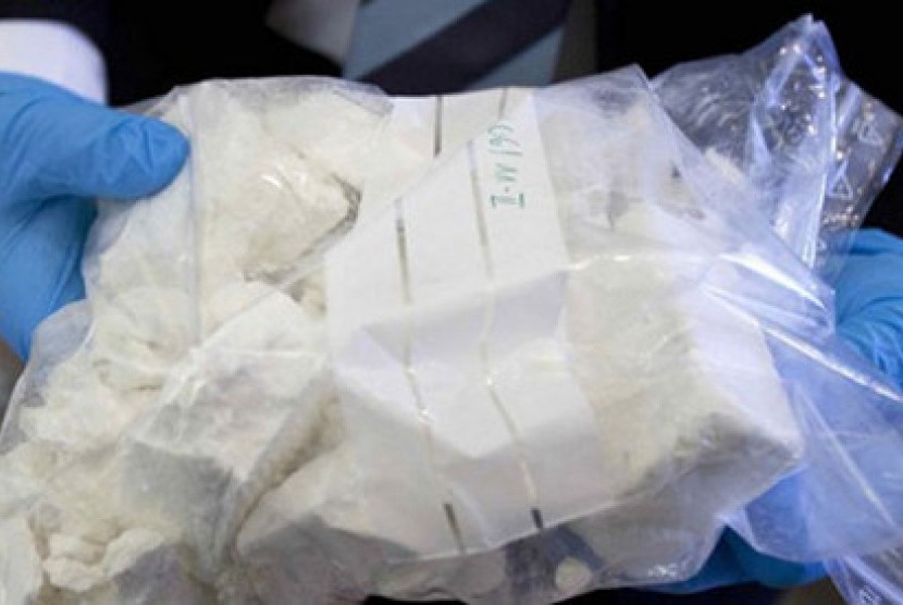 Heroin hasil sitaan yang hendak diselundupkan (ilustrasi). Polisi Australia kerja sama dengan Polisi Kerajaan Malaysia ungkap perdagangan heroin.
