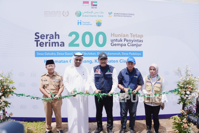 HI membangun hunian tetap sebanyak 200 unit di Kecamatan Cugenang. 