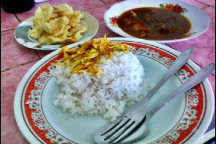 Hidangan Rabeg khas Banten, ilustrasi