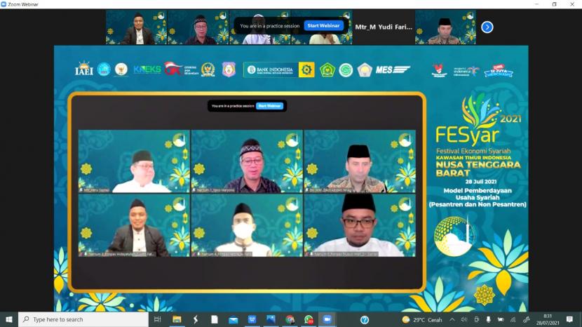 Hidayatullah Makassar Terpilih sebagai  ponpes unggulan dan terbaik ketiga program Pemberdayaan Ekonomi Syariah pada Festival Ekonomi Syariah (FEsyar) KTI 2021.