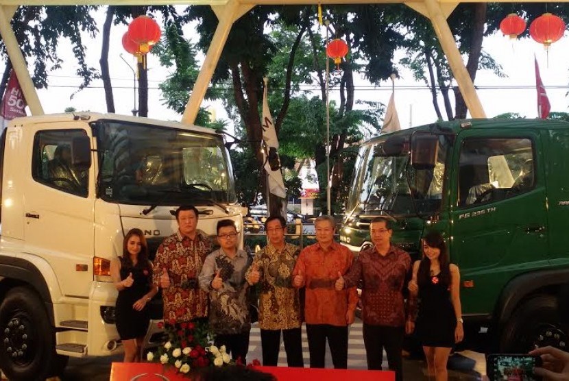 Hino meluncurkan HINO500 Series New Generation Ranger di Surabaya.