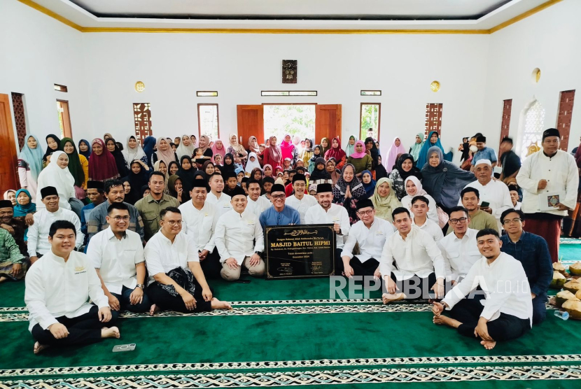 HIPMi Syariah meresmikan Masjid Baitul HIPMi di Desa Cileles, Kabupaten Lebak, Banten.