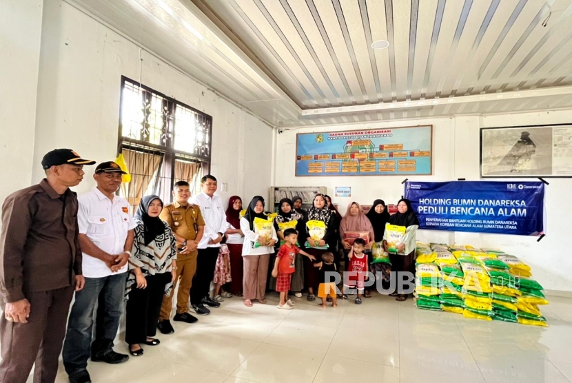 Holding BUMN Danareksa Kirim Bantuan Logistik untuk 18.500 KK Terdampak Banjir