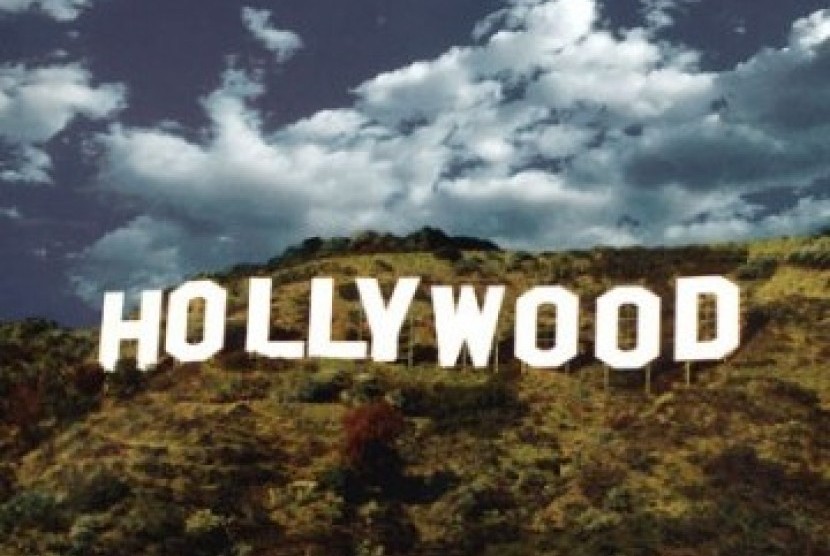 Hollywood, pusat industri perfilman AS (ilustrasi). Walikota Los Angeles, California, Amerika Serikat (AS) Eric Garcetti menunda pembukaan bioskop karena kasus Covid-19 di sana terus bertambah.