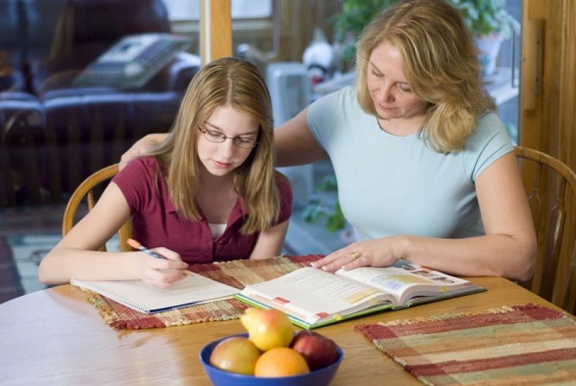 Homeschooling (Ilustrasi)