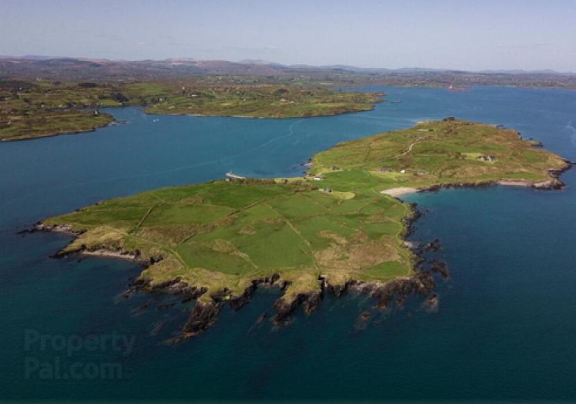 Horse Island, Irlandi telah laku terjual, tepat saat lockdown diberlakukan.