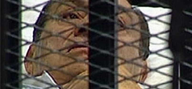Hosni Mubarak di Persidangan