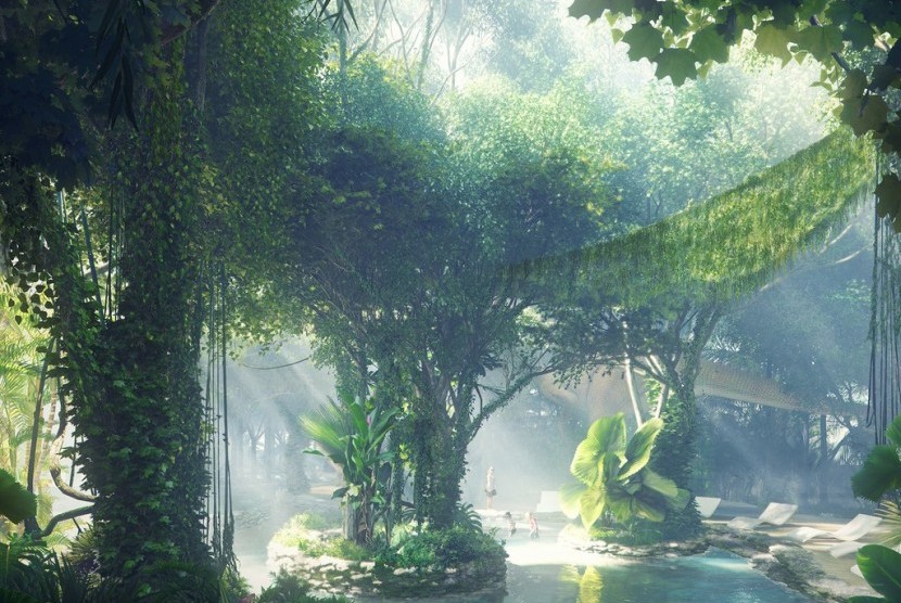 Hotel bernuansa hutan akan dibangun di Dubai