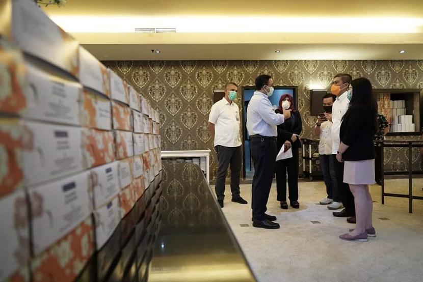 DKI Inapkan Sekitar 400 Tenaga Medis di Hotel. Hotel Grand Cempaka Business sebagai tempat beristirahat bagi para tenaga medis