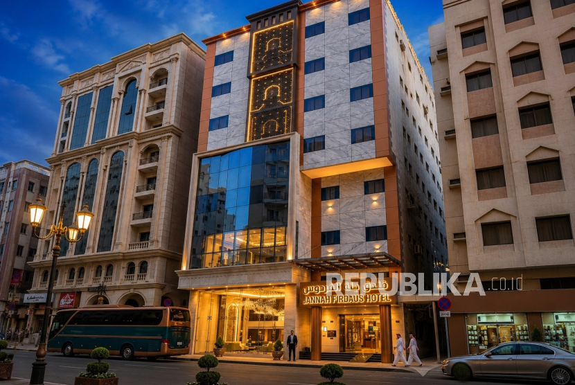 Hotel untuk jamaah haji (ilustrasi).
