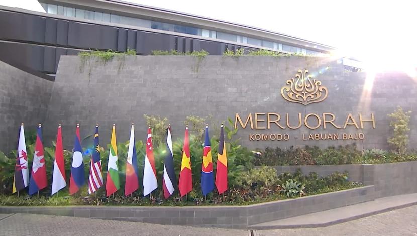 Hotel Meruorah Labuan Bajo menjadi main venue dalam perhelatan Asean Ministerial Meeting on Transnational Crime (AMMTC) ke 17.