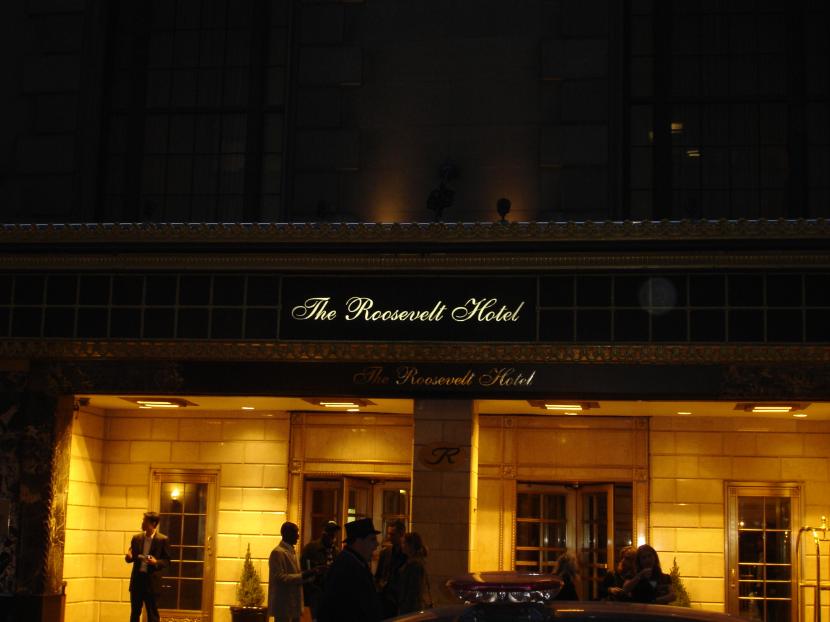 Roosevelt merupakan hotel ikonik yang kerap dijadikan tempat syuting film Hollywood (Foto: Hotel Roosevelt New York)