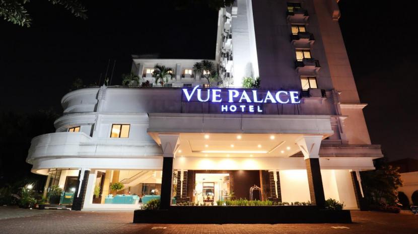 Hotel Vue Palace di Kota Bandung, Jawa Barat.