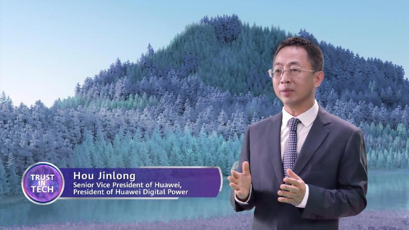 Hou Jinlong, Senior Vice President of Huawei and President of Huawei Digital Power.