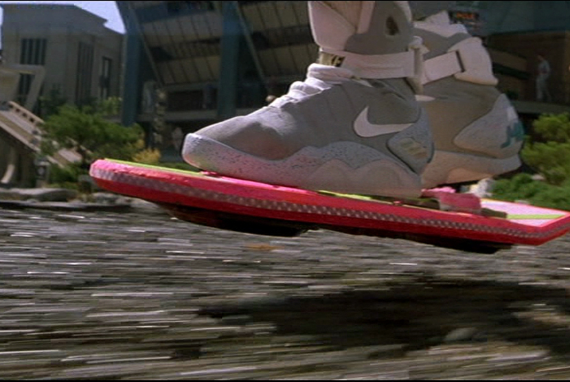 Hoverboard di film Back to The Future.
