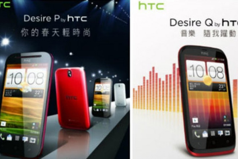 HTC Desire P dan HTC Desire Q.