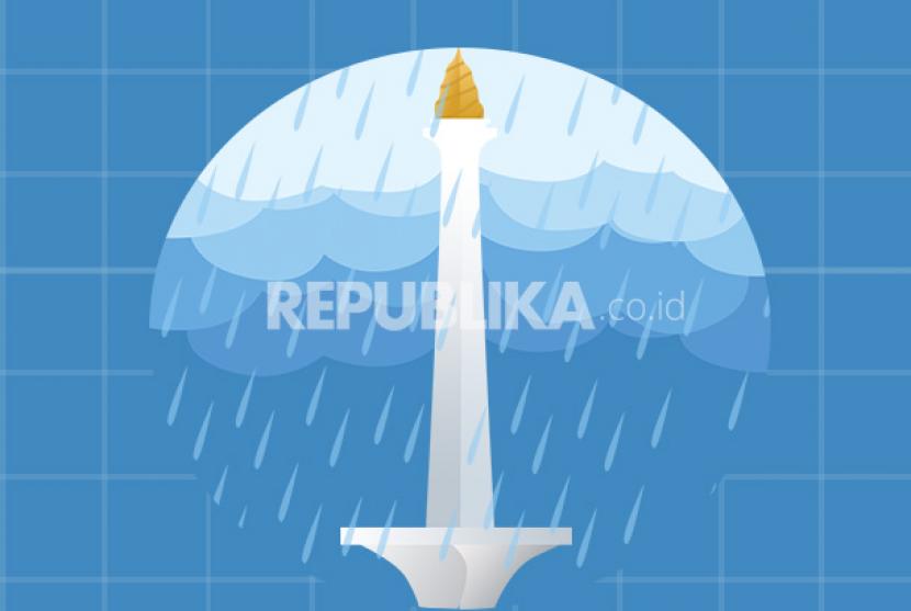 Hujan Diperkirakan Guyur Sebagian Wilayah DKI Jakarta. Hujan di Jakarta
