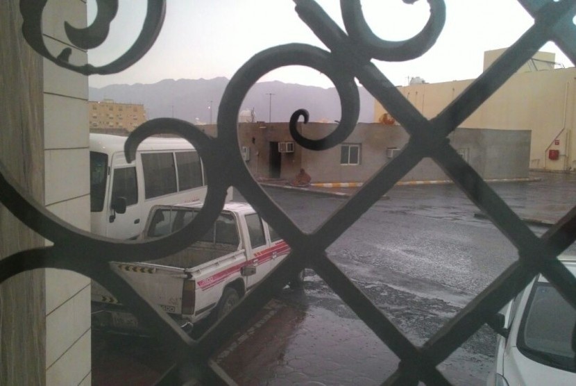 Hujan mengguyur Kota Madinah, Arab Saudi (ilustrasi)