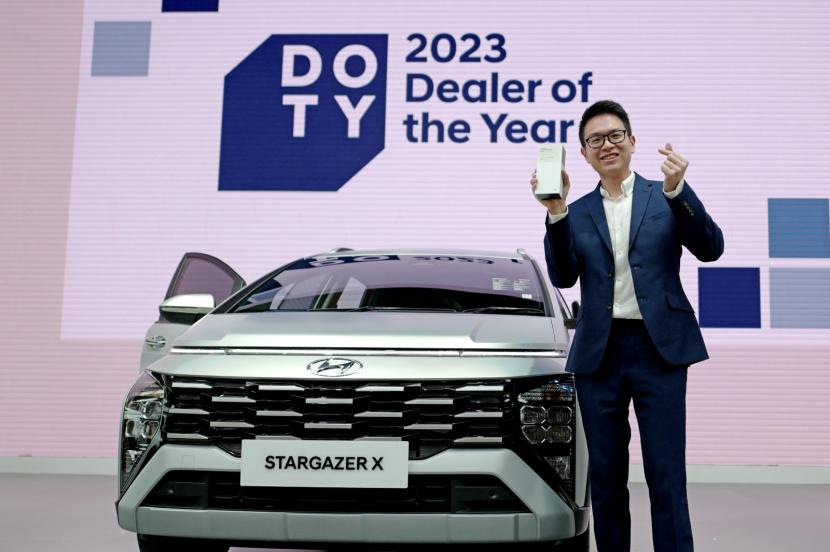 Hyundai Motors Indonesia mengumumkan peraih penghargaan Dealer of The Year 2023 di Hyundai Horizon of Innovation, Gaikindo Indonesia Internasional Autoshow (GIIAS) 2023. 