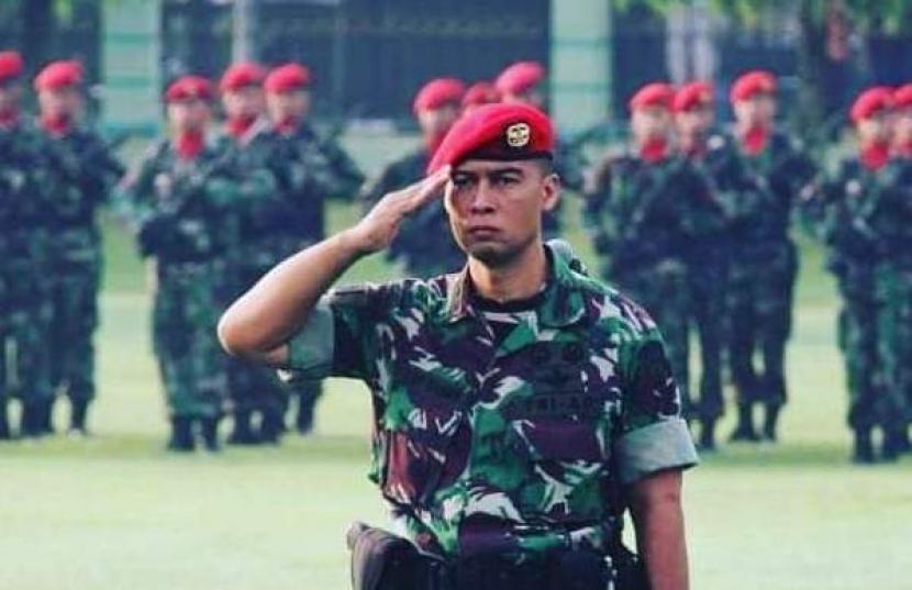 I Gusti Putu (IGP) Danny Karya Nugraha saat berdinas di Komando Pasukan Khusus (Kopassus).