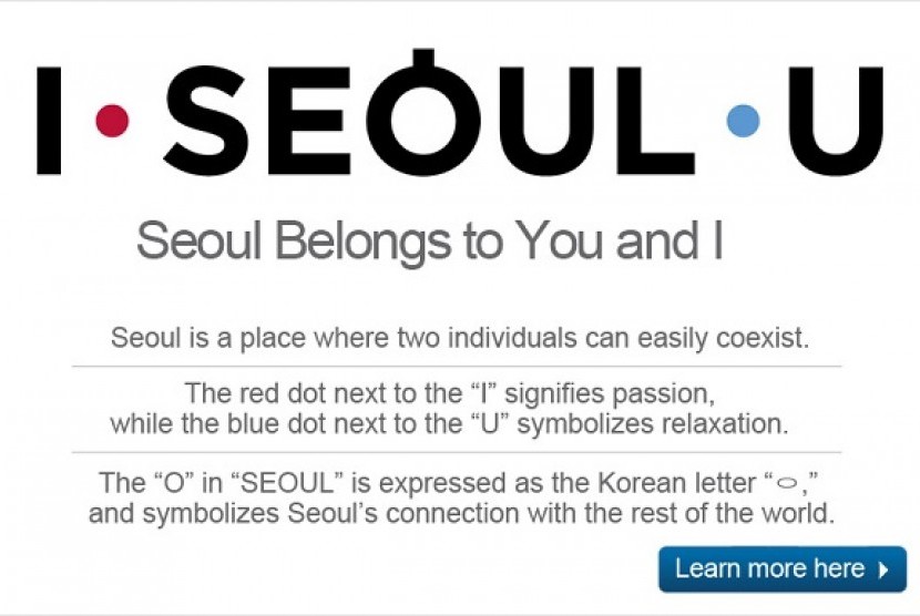 I Seoul U, brand image guna mengedepankan pariwisata di Kota Seoul.