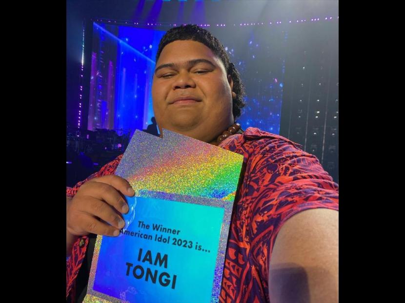 Iam Tongi yang menjadi juara pertama American Idol 2023.