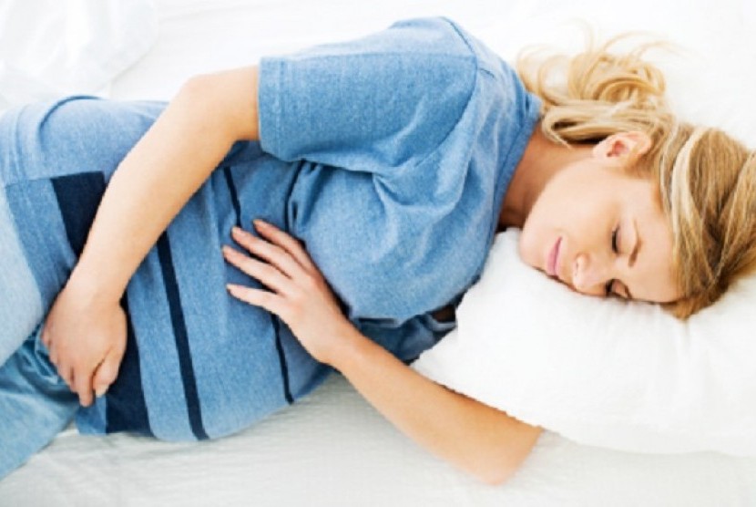 Ibu hamil tengah tertidur (ilustrasi). Posisi tidur ideal bagi ibu hamil adalah miring ke kiri.