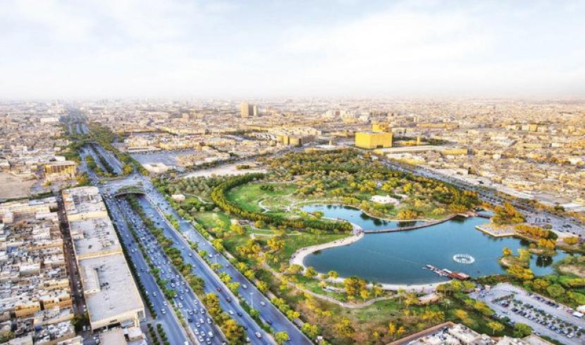 Percantik Lanskap Kota, Riyadh Luncurkan Proyek Dakkah. Foto:   Ibu Kota Arab Saudi, Riyadh akan menjadi salah satu lokasi proyek kota hijau terbesar dunia. 