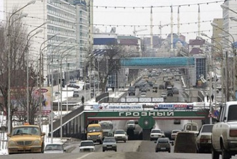 Chechnya Tawarkan Wisata Bertema Militer. Ibu Kota Chechnya, Grozny.
