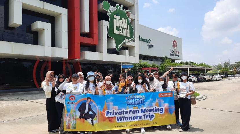 Ichitan Bersama 20 Pemenang Beruntung Siap Bertemu Bright di Thailand. 