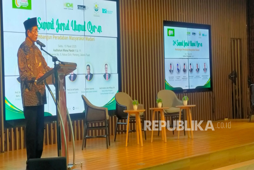 ICMI bersama BSI meluncurkan program Beasiswa ICMI di Wisma Mandiri, Jakarta, Sabtu (15/3/2025) yang pada periode 2025-2026 menargetkan 100 paket beasiswa.