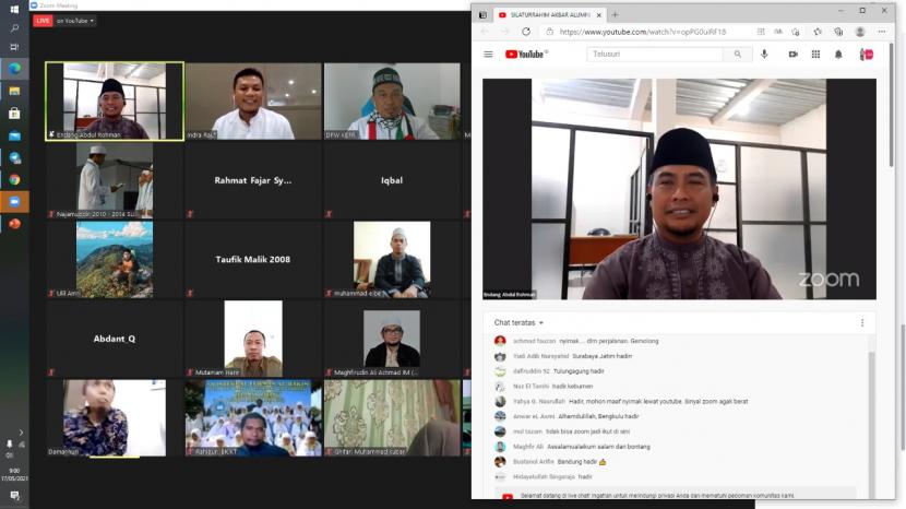 Ikatan Alumni  Sekolah Tinggi Agama Islam Luqman al-Hakim (IKA STAIL) Surabaya mengadakan reuni akbar secara virtual, Senin (17/5). 