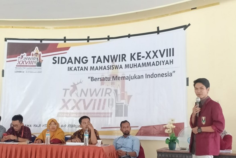 Ikatan Mahasiswa Muhammadiyah (DPD IMM) DKI Jakarta mengikuti Sidang Tanwir IMM Ke-28 di Mataram, Jumat (7/2).