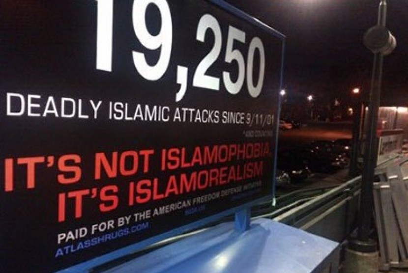 Iklan Anti Islam di Subway New York