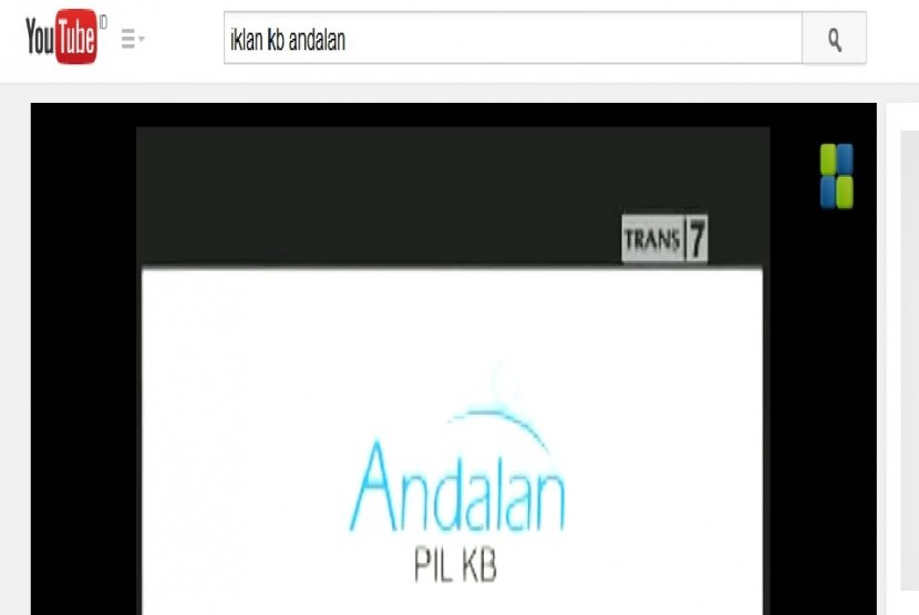 Iklan 'KB Andalan'