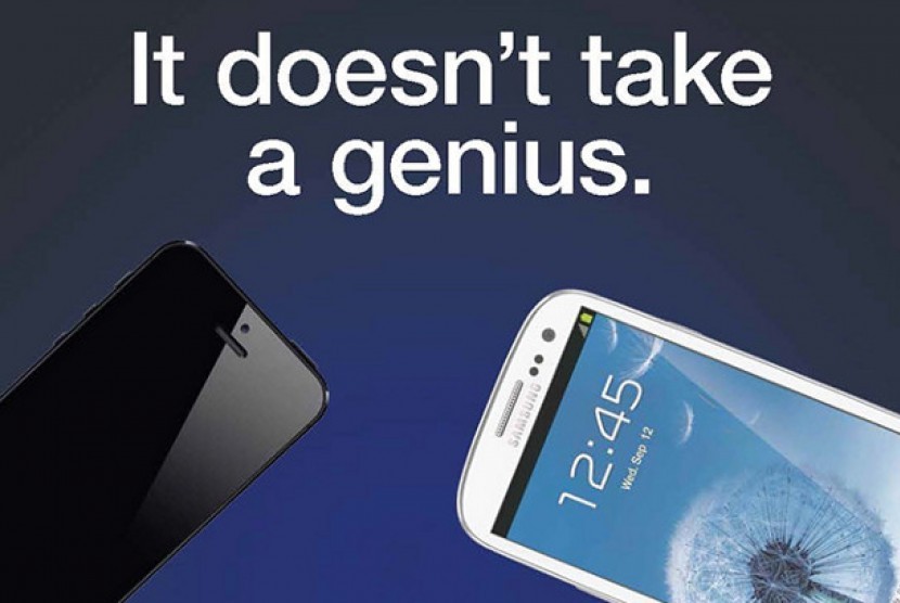 Iklan Samsung vs Apple