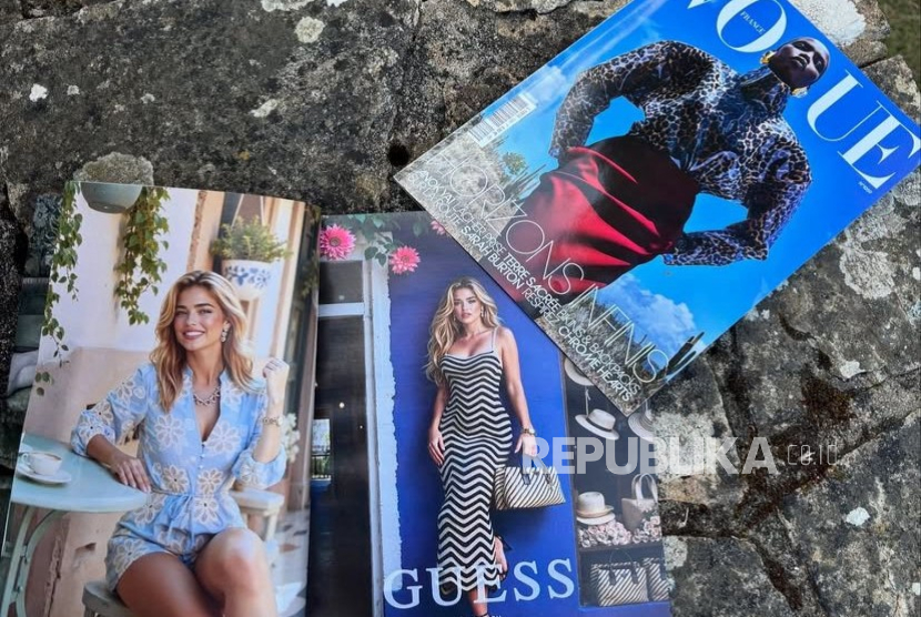  Iklan untuk koleksi musim panas jenama Guess dengan model hasil AI di majalah Vogue menuai kontroversi.
