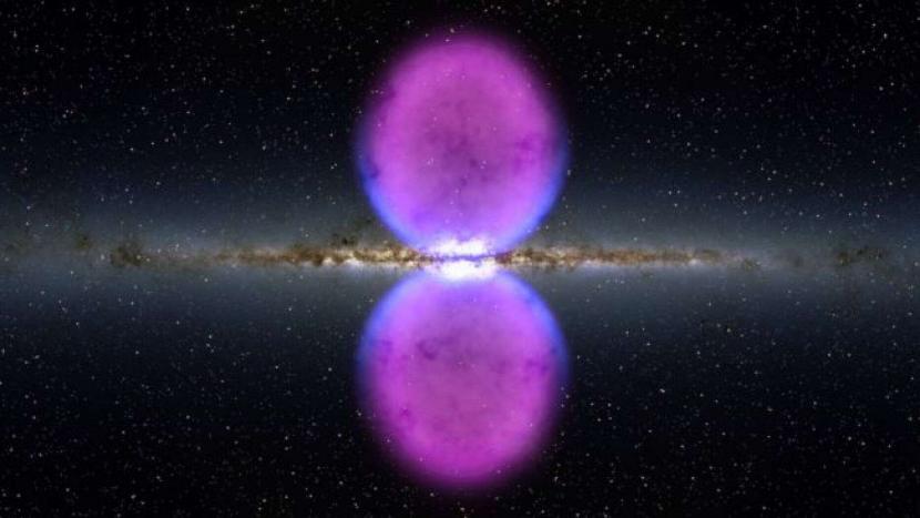Ilmuwan menemukan adanya gelembung fermi di ujung galaksi Bima Sakti.