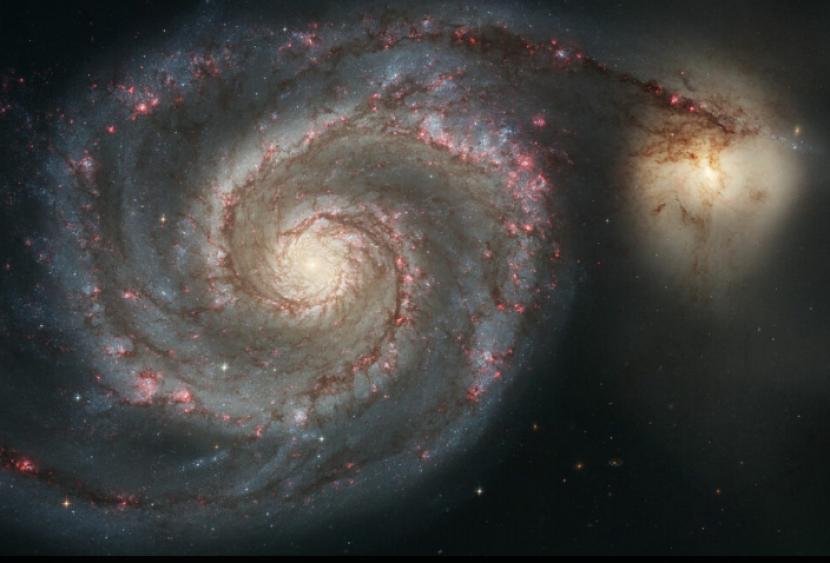 Ilmuwan menemukan kandidat planet baru terletak pada jarak 23 juta tahun cahaya, di Galaksi Whirlpool M51.