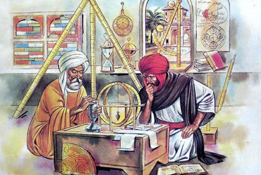 Ilmuwan Muslim (ilustrasi).