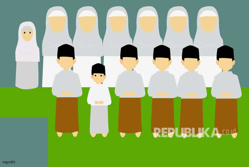Ilustrasi. Hari Raya Idul Fitri 1443 Hijriah menjadi momentum bagi anak dan para pelajar untuk meminta maaf kepada orang tua yang telah mendidik dan membesarkannya. 