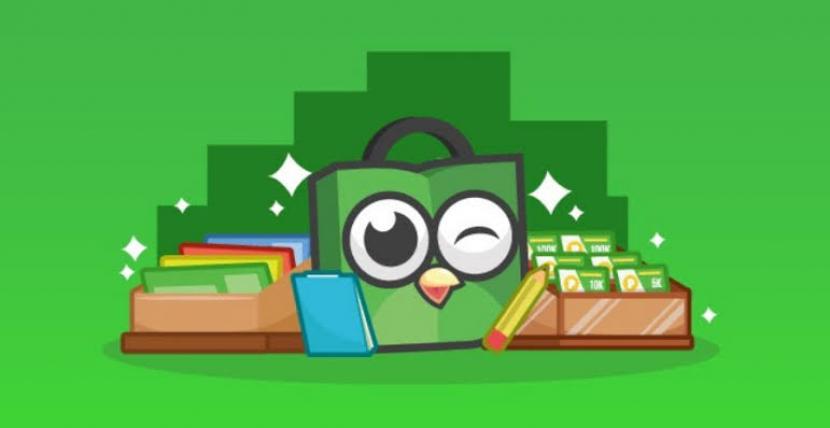 Ilustrasi Tokopedia. Tokopedia mendorong UMKM naik kelas.