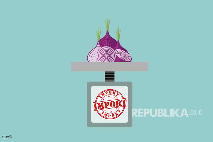 Ilustrasi Bawang Impor