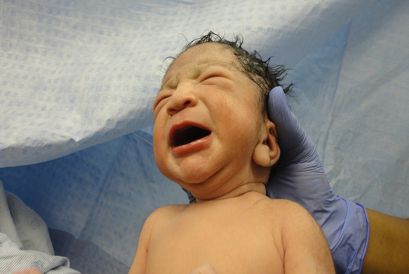 Ilustrasi bayi baru lahir. Sebelum diserahkan kepada orang tua, bayi baru lahir akan menjalani serangkaian pemeriksaan.