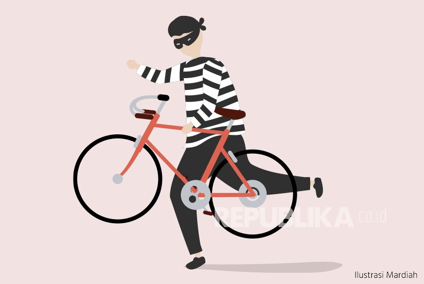 Ilustrasi Pencurian Sepeda