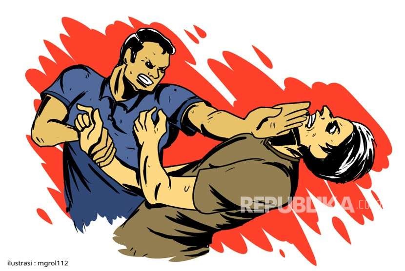 Ilustrasi Duel. Polisi berhasil mengungkap motif duel maut di Citeureup, Kabupaten Bogor yang menyebabkan MS (26 tahun) tewas pada Ahad (23/7/2023).