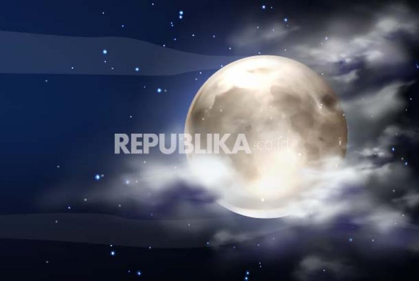 Ilustrasi Bulan jelang Syawal