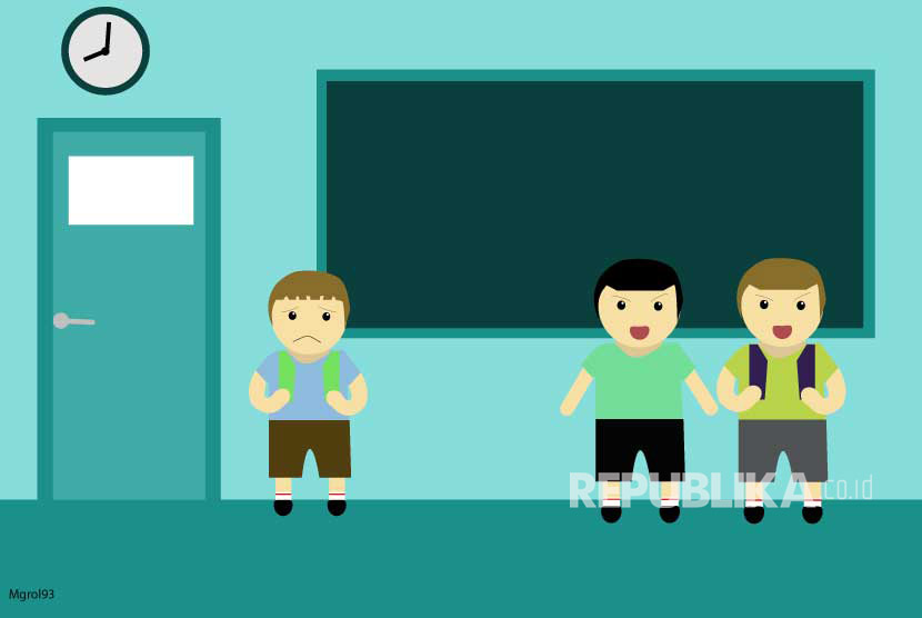 Ilustrasi Bullying School. Polres Malang memeriksa sejumlah saksi terkait perundungan siswa SD hingga koma.